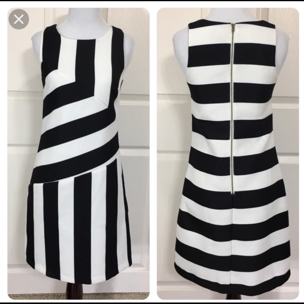 Creamiux black and white dress. New with tags.